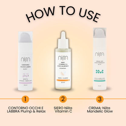 Niita Vitamin C – Siero Vitamina C & Acido Ialuronico