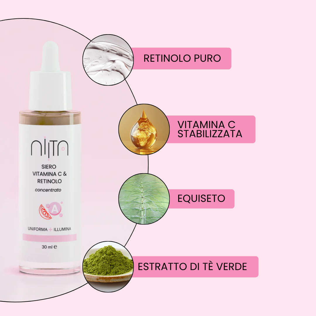 Niita Retinol Boost - Siero Vitamina C & Retinolo