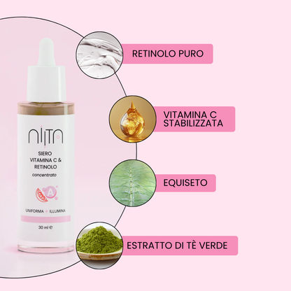 Niita Retinol Boost - Siero Vitamina C & Retinolo