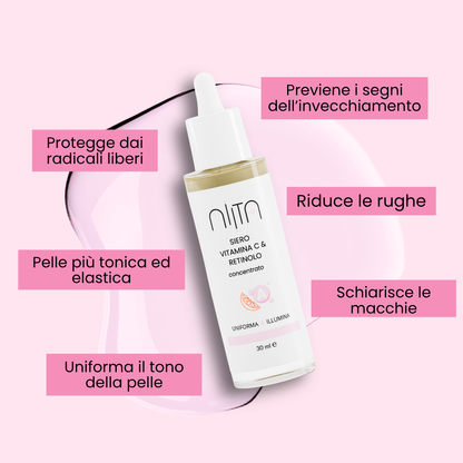 Niita Retinol Boost - Siero Vitamina C & Retinolo