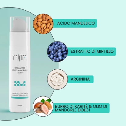 Niita Mandelic Glow Cream – Crema con Acido Mandelico