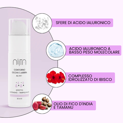 Plump & Relax –  Contorno Occhi e Labbra – Effetto Rimpolpante e Distensivo