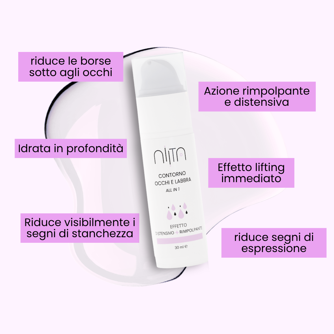 Plump & Relax –  Contorno Occhi e Labbra – Effetto Rimpolpante e Distensivo
